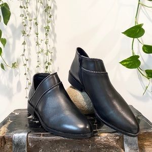 LUCKY BRAND asymmetrical bootie